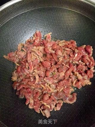 辣炒牛柳的做法步骤：4