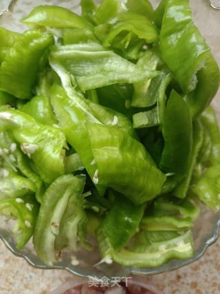 肉沫炒尖椒的做法步骤：2