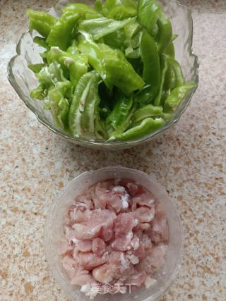 肉沫炒尖椒的做法步骤：3
