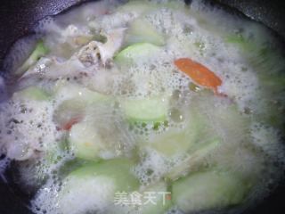 梭子蟹丝瓜汤的做法步骤：7