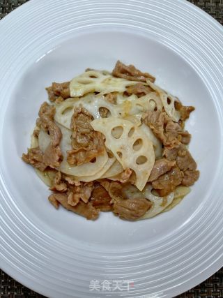 莲藕炒肉片的做法步骤：11