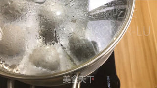 黑芝麻花生粿，黑芝麻和花生的香气交织在一起，软糯香甜超好吃。的做法步骤：15