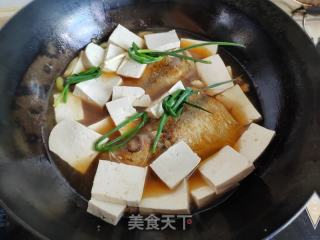 勒鱼炖豆腐的做法步骤：9
