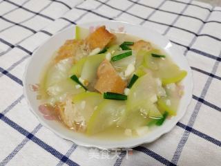 蒲瓜油条汤的做法