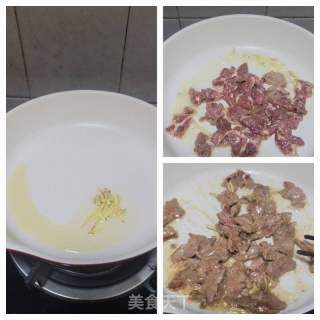 胡萝卜白菜炒牛肉的做法步骤：7