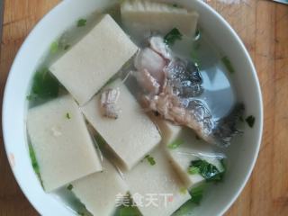 鲫鱼炖千页豆腐的做法步骤：6