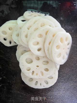凉拌莲藕的做法步骤：6