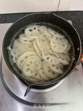 凉拌莲藕的做法步骤：7
