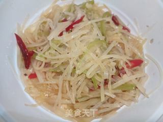 酸辣土豆丝的做法步骤：14