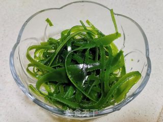 肉沫海带丝的做法步骤：1
