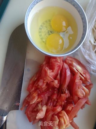 菠菜炒面的做法步骤：3