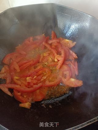 菠菜炒面的做法步骤：8