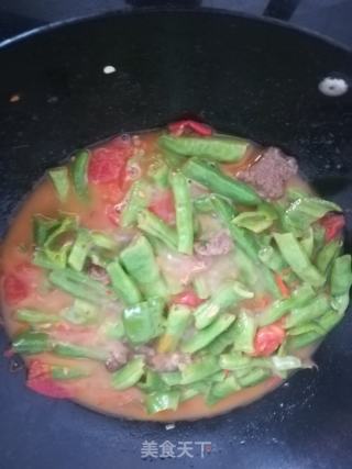 豆角焖面的做法步骤：7