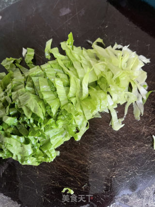 生菜牛肉炒饭的做法步骤：3