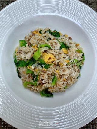 生菜牛肉炒饭的做法步骤：15