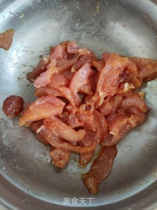 春菜肉片汤的做法步骤：3