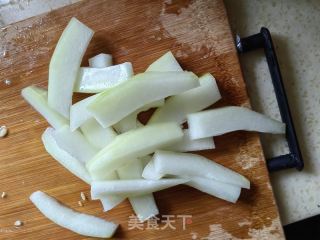 清水煮冬瓜的做法步骤：2