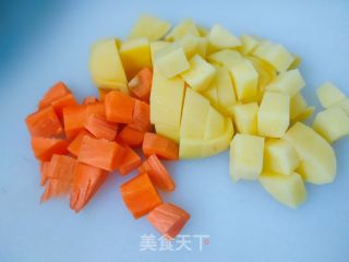 番茄牛肉炖土豆的做法步骤：4