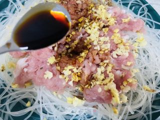 肉沫蒸粉丝的做法步骤：7