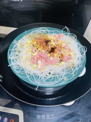 肉沫蒸粉丝的做法步骤：10