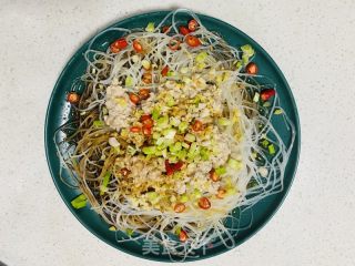 肉沫蒸粉丝的做法步骤：15