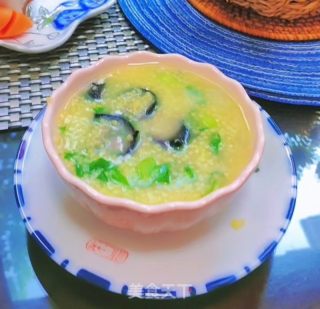 海参青菜小米粥的做法步骤：13