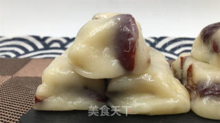 糯米红枣糕，浓郁的红枣味、糯唧唧的、奶香味十足！的做法步骤：12