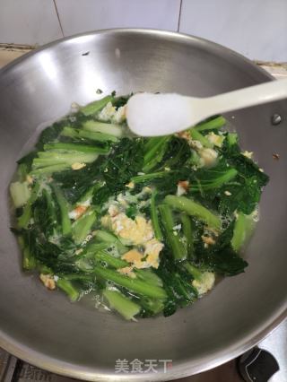 春菜蛋汤的做法步骤：6