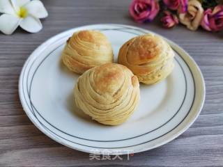 鲜肉榨菜螺旋酥的做法