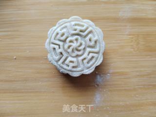 枣泥豆沙米月饼的做法步骤：14
