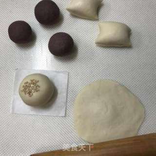 豆沙包的做法步骤：2