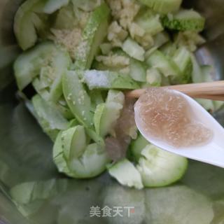 黄瓜拌鸡肝的做法步骤：7