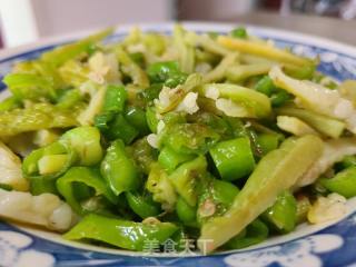线椒炒苦瓜的做法