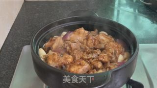 啫啫粉肠排骨煲的做法步骤：11