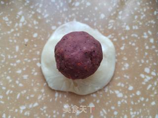 枣泥豆沙蛋黄酥的做法步骤：17