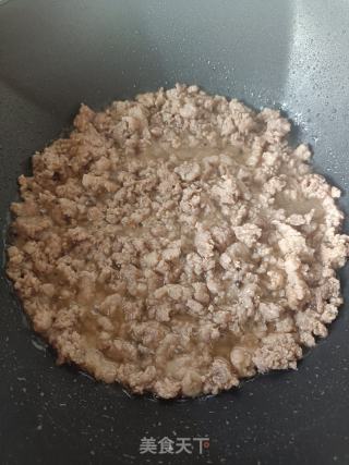 肉沫米粉的做法步骤：2