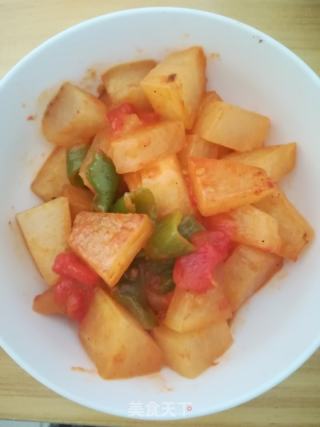 炒冬瓜的做法步骤：8