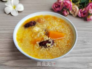 红枣南瓜莲子小米粥的做法步骤：3