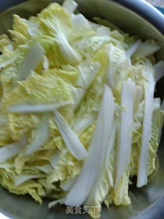肉炒娃娃菜的做法步骤：1