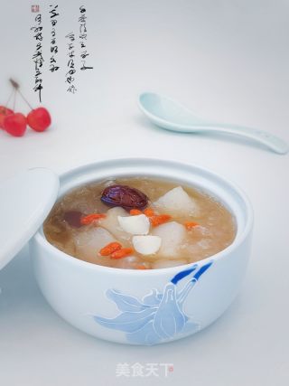百合雪梨银耳羹的做法步骤：10
