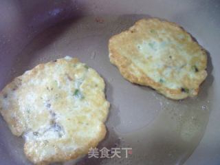 鸡蛋虾潺饼的做法步骤：10