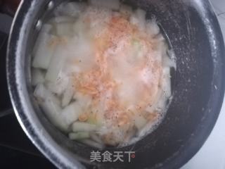 冬瓜虾皮汤的做法步骤：4