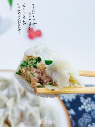 韭菜牛肉馅水饺的做法步骤：12