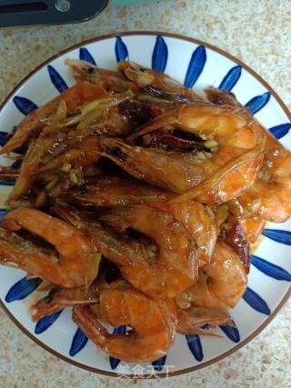 油爆大虾的做法步骤：10