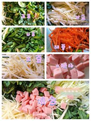 临沂摊煎饼的做法步骤：2