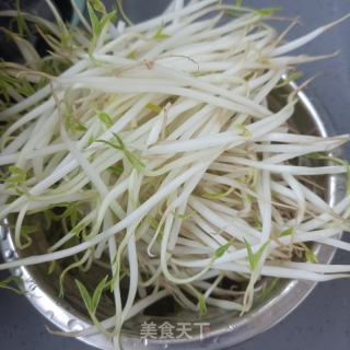 鲜虾拌绿豆芽的做法步骤：5