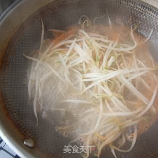 鲜虾拌绿豆芽的做法步骤：7