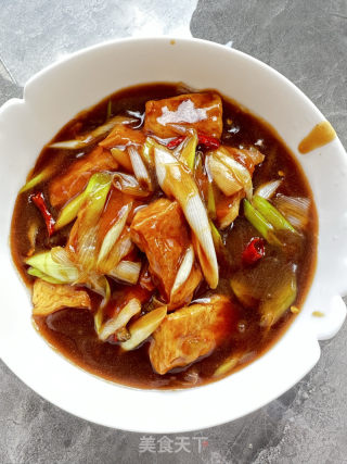 葱香烧豆腐的做法