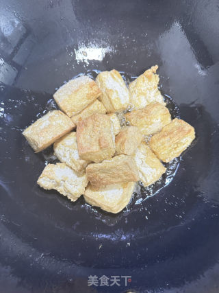 葱香烧豆腐的做法步骤：4