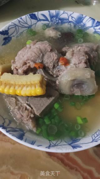脊骨玉米汤的做法步骤：7